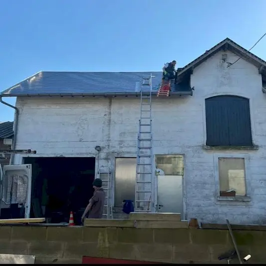 chantier couverture à Bohain-en-Vermandois