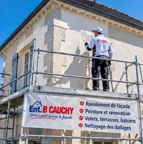 Ravalement de façade et volets Saint-Quentin