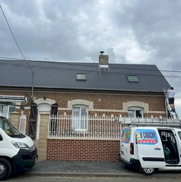 Ent. B CAUCHY, couvreur à Ribemont pour la toiture et les extérieurs – Ent. B CAUCHY