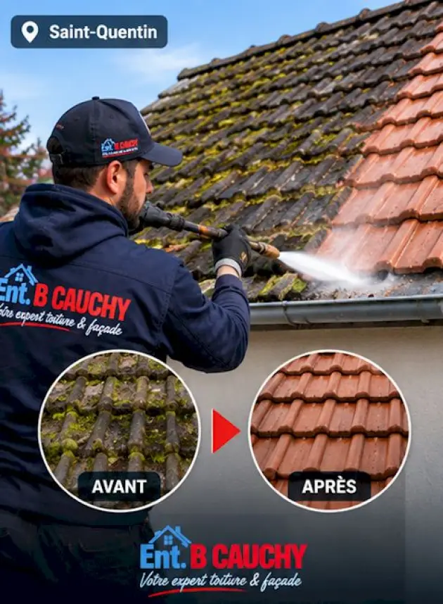 Ent. B CAUCHY, couvreur à Gauchy pour la toiture et les extérieurs – Ent. B CAUCHY