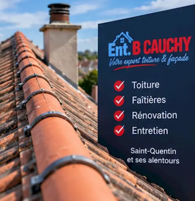Pose de gouttières en zinc, PVC ou aluminium à Gauchy – Ent. B CAUCHY