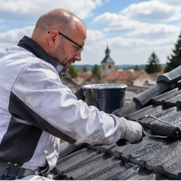 Cas chantier à Gauchy : terrasse en béton glissante à traiter – Ent. B CAUCHY