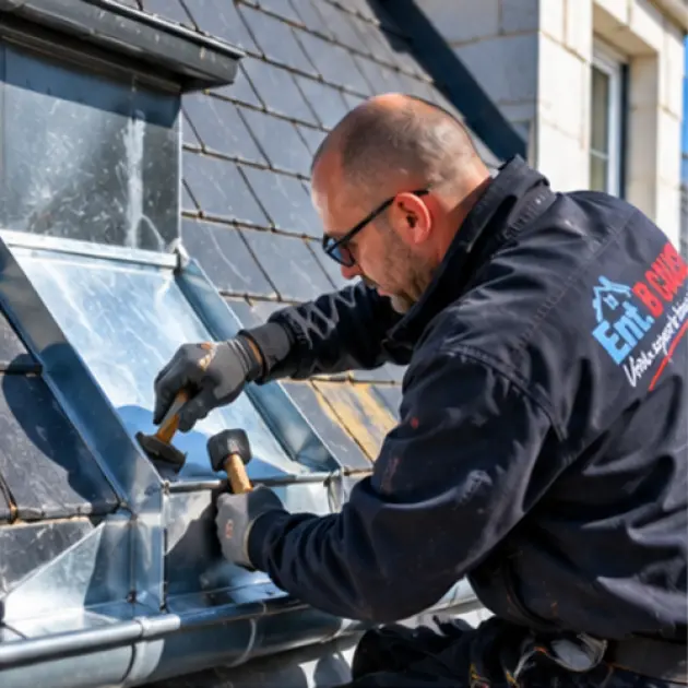 Peinture de toiture à Sinceny : tuiles, ardoises et bac acier – Ent. B CAUCHY
